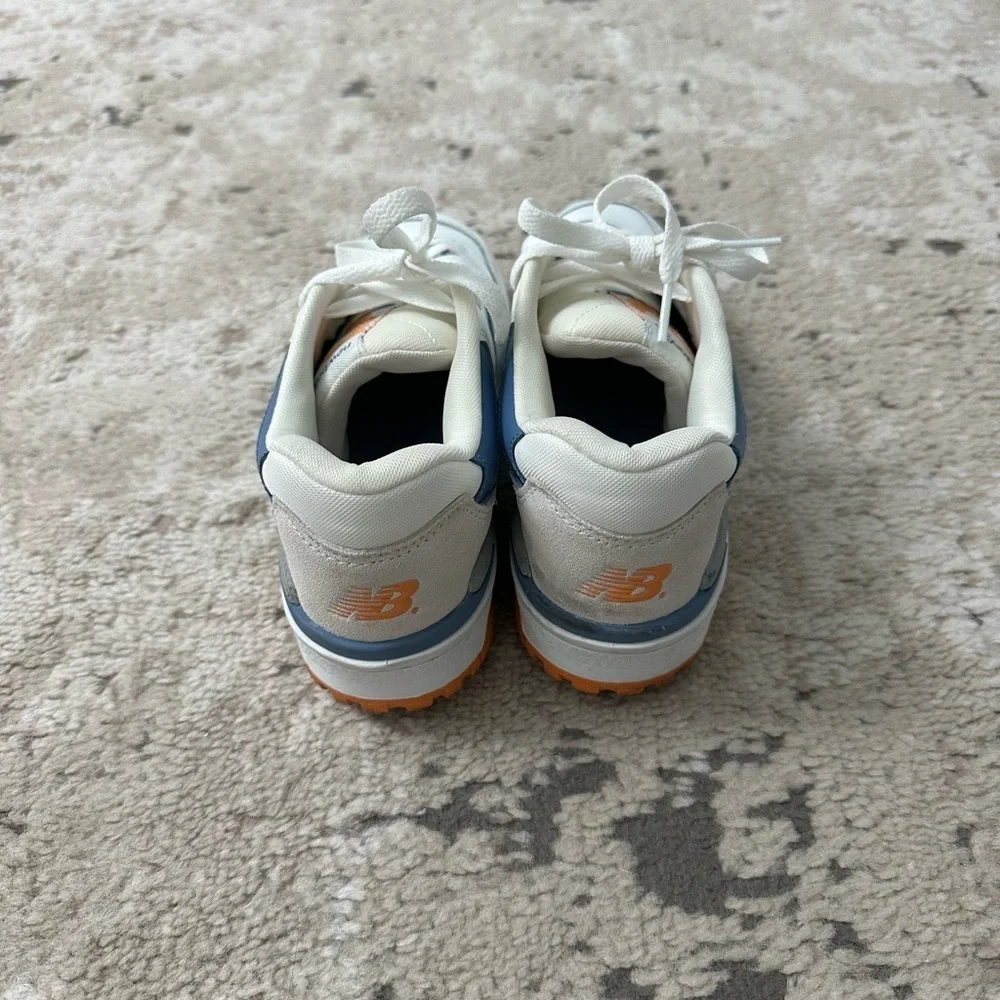 New Balance 550 Sneakers Size 8 - White Mercury Blue